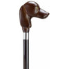 Black Cane with Dachshund Dog Head Shape Handle