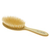 Simulated Ivory Oval Shaped Brush with Handle