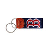 Red Sox Needlepoint Key Fob