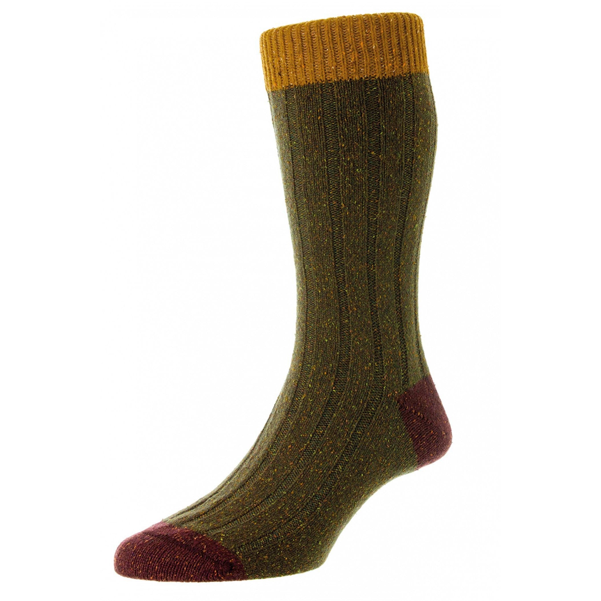 Thornham 6 x 2 Ribbed Heavy Wool Socks